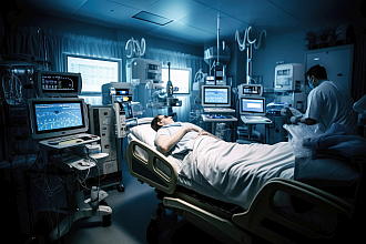 Patient in theatre